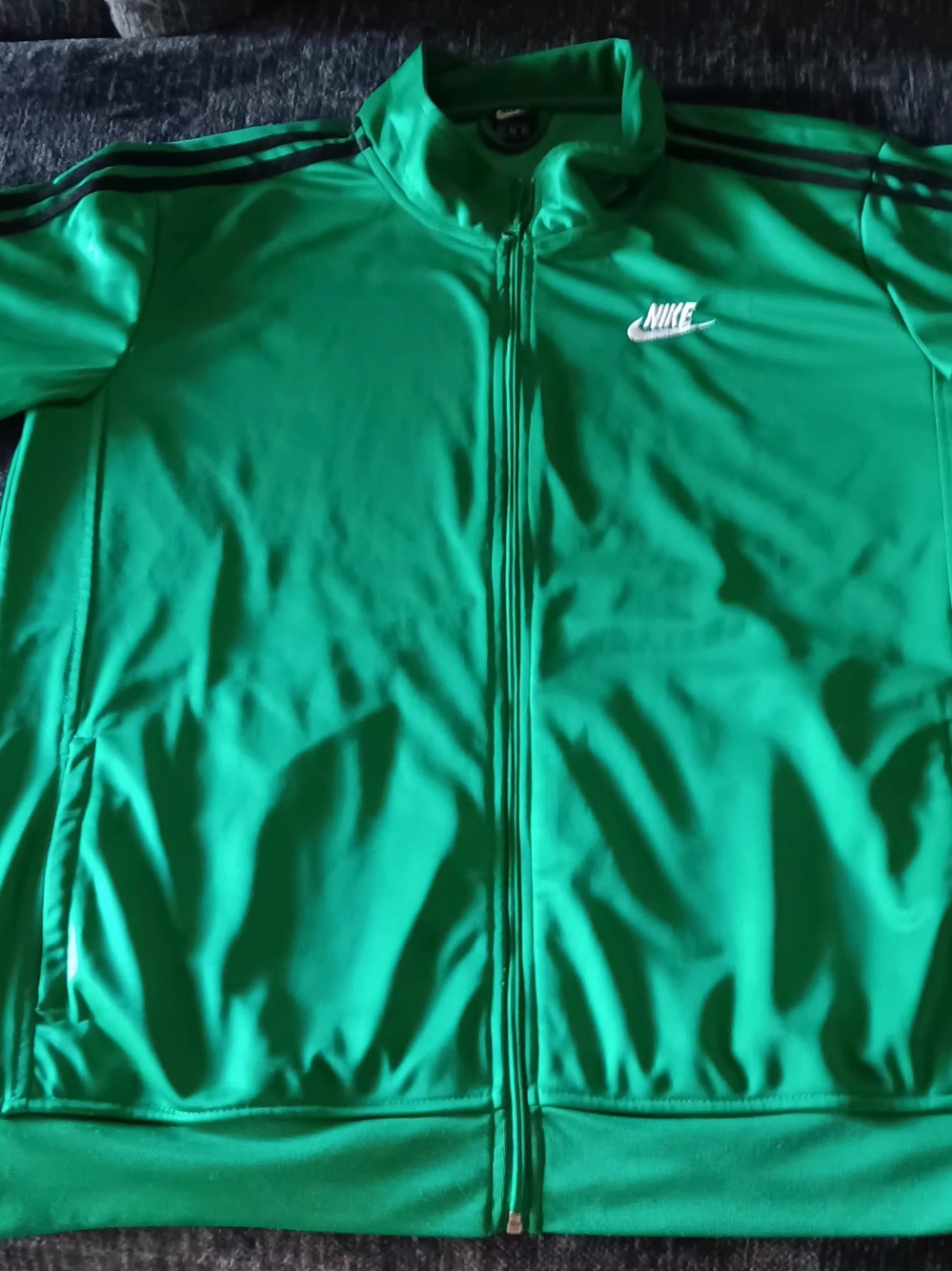 Nike Green Full-Zip Track Jacket